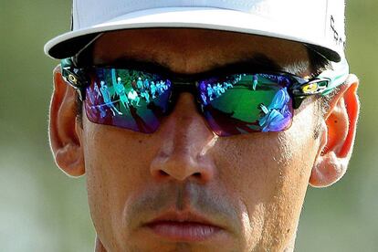 Rafa Cabrera Bello, la pasada semana, en el Masters de Augusta.