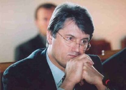 El primer ministro de Ucrania, Víktor Yushchenko.