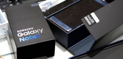 El 7% de los compradores estadounidenses del Note 7 conservan el terminal.