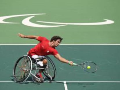 Daniel Caverzaschi, durante un partido en R&iacute;o.