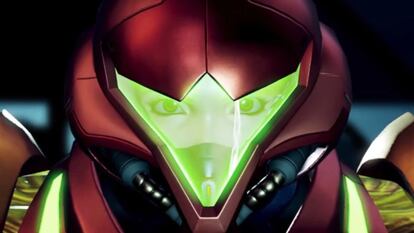 Samus Aran, la protagonista del juego 'Metroid Dread'.