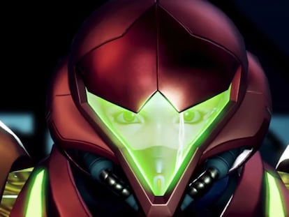 Samus Aran, la protagonista del juego 'Metroid Dread'.