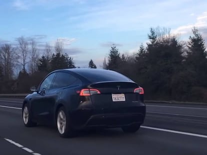 El Tesla Model Y ahora se deja ver en las autovías (vídeo)