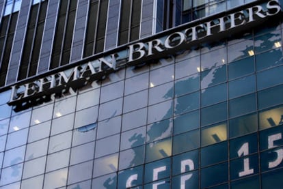 Sede de Lehman Brothers en Nueva York.