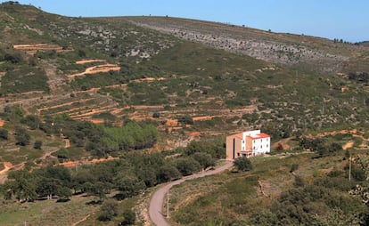 El albergue destinado a espacio 'coworking' Ruralco, que se abrirá en verano. 