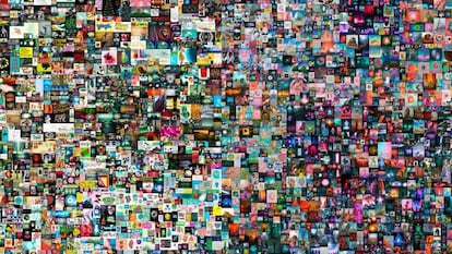 'Todos los días: los primeros 5.000 días', del artista Beeple.