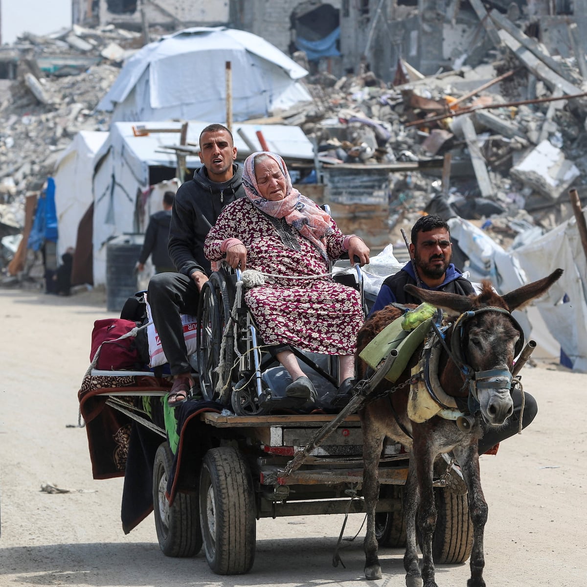 Morir sin poder haber ido a La Meca, el gran temor de los ancianos de Gaza