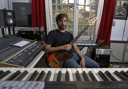 Damian Schwartz, en su estudio madrileño.