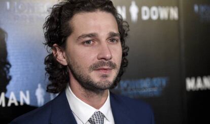 Shia LaBeouf, el pasado novimebre en el estreno en Los Ángeles de 'Man Down'.