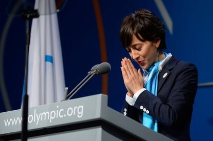 La embajadora de Tokyo 2020 Christel Takigawa.