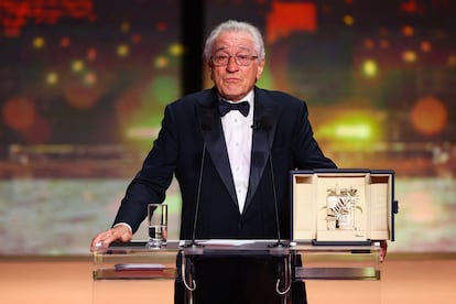 Robert De Niro, en su discurso de agradecimiento.