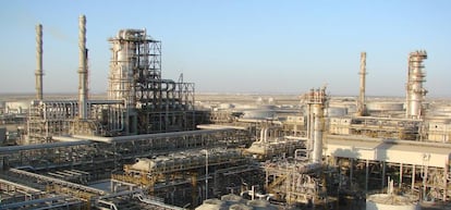 Refinería en Arabia Saudí