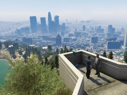 Escena de &#039;GTA V&#039;. 