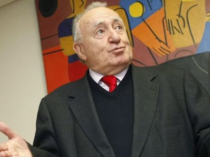 El presidente de la Real Academia Galega Xesús Alonso Montero