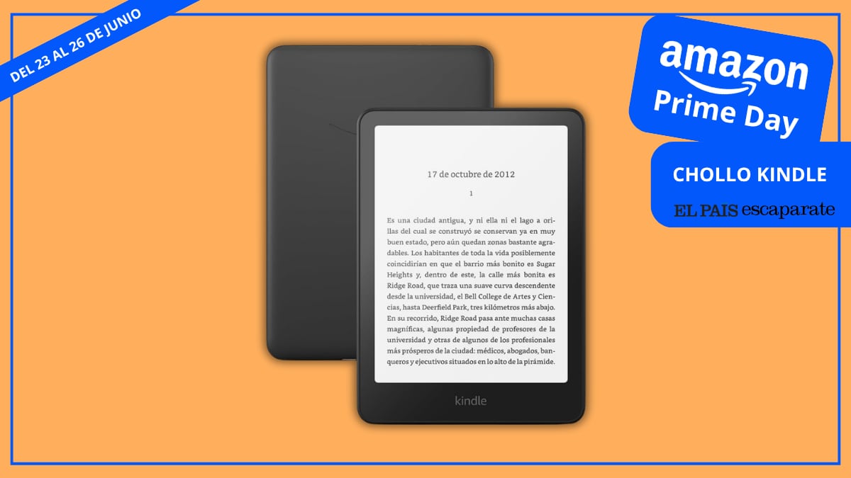 El mejor aliado para verano: el Kindle Paperwhite de Amazon con descuento del 22% por Prime Day