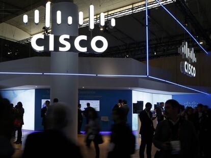 Cisco Systems at the Mobile World Congress in Barcelona.