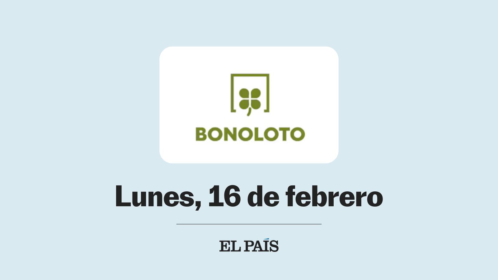 Bonoloto: comprobar sorteo del lunes 16 de febrero