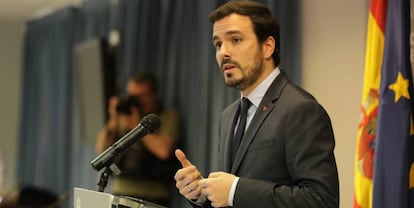 El ministro de Consumo, Alberto Garzón.