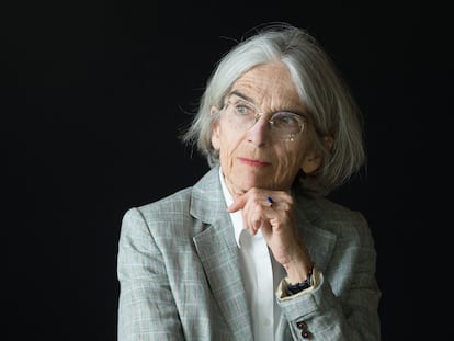 La escritora de novela negra Donna Leon, creadora del comisario Brunetti.