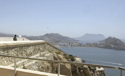 Vista panorámica de Águilas desde el castillo de San Juan de la localidad murciana.