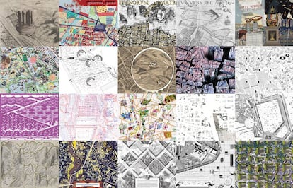 El plano de Teixeira reinterpretado por 20 estudios de arquitectura.
