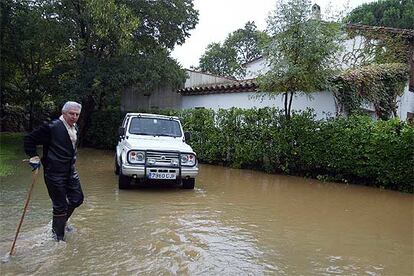 Inundaciones en Santa Cristina d&#39;Aro (Girona) el pasado día 12.