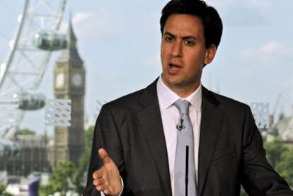 El líder de los laboristas británicos, Ed Miliband