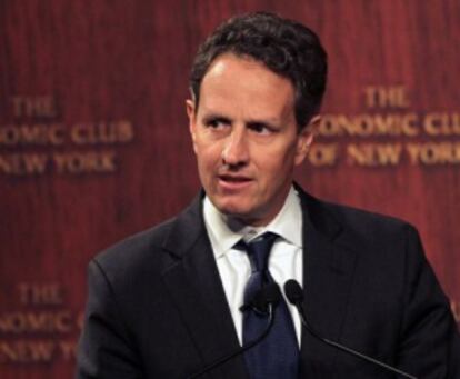 El exsecretario del Tesoro de EE UU Timothy Geithner, en 2012.