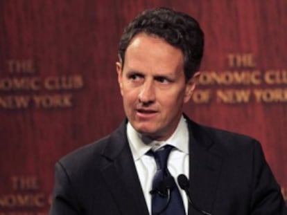 El exsecretario del Tesoro de EE UU Timothy Geithner, en 2012.