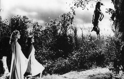 Un fotograma de 'Yo anduve con un zombi'.