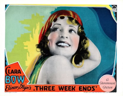 Una imagen promocional de Clara Bow de 1923.