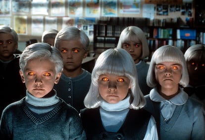 Los niños mutantes de 'El pueblo de los malditos'.