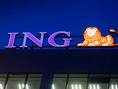 Oficina de ING en Cracovia (Polonia).