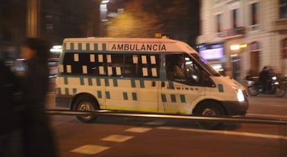 Una ambulancia, en una imagen de archivo.