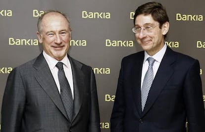 Relevo en Bankia. Rodrigo Rato presenta al consejo su dimisión como presidente de Bankia. Le sucede José Ignacio Goirigolzarri, ex consejero delegado de BBVA. Ese día se anuncia también la nacionalización del banco.