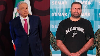 Andrés Manuel López Obrador y el narcotraficante Sergio Villarreal.