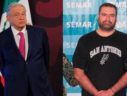Andrés Manuel López Obrador y el narcotraficante Sergio Villarreal.