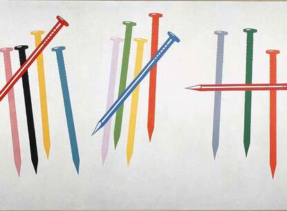 &#39;Nails&#39; (1973), de James Rosenquist.