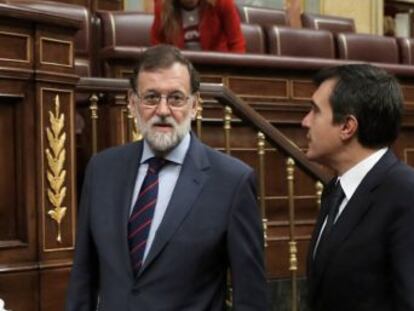 El president del Govern espanyol i el líder de Ciutadans xoquen al Congrés per la gestió del procés