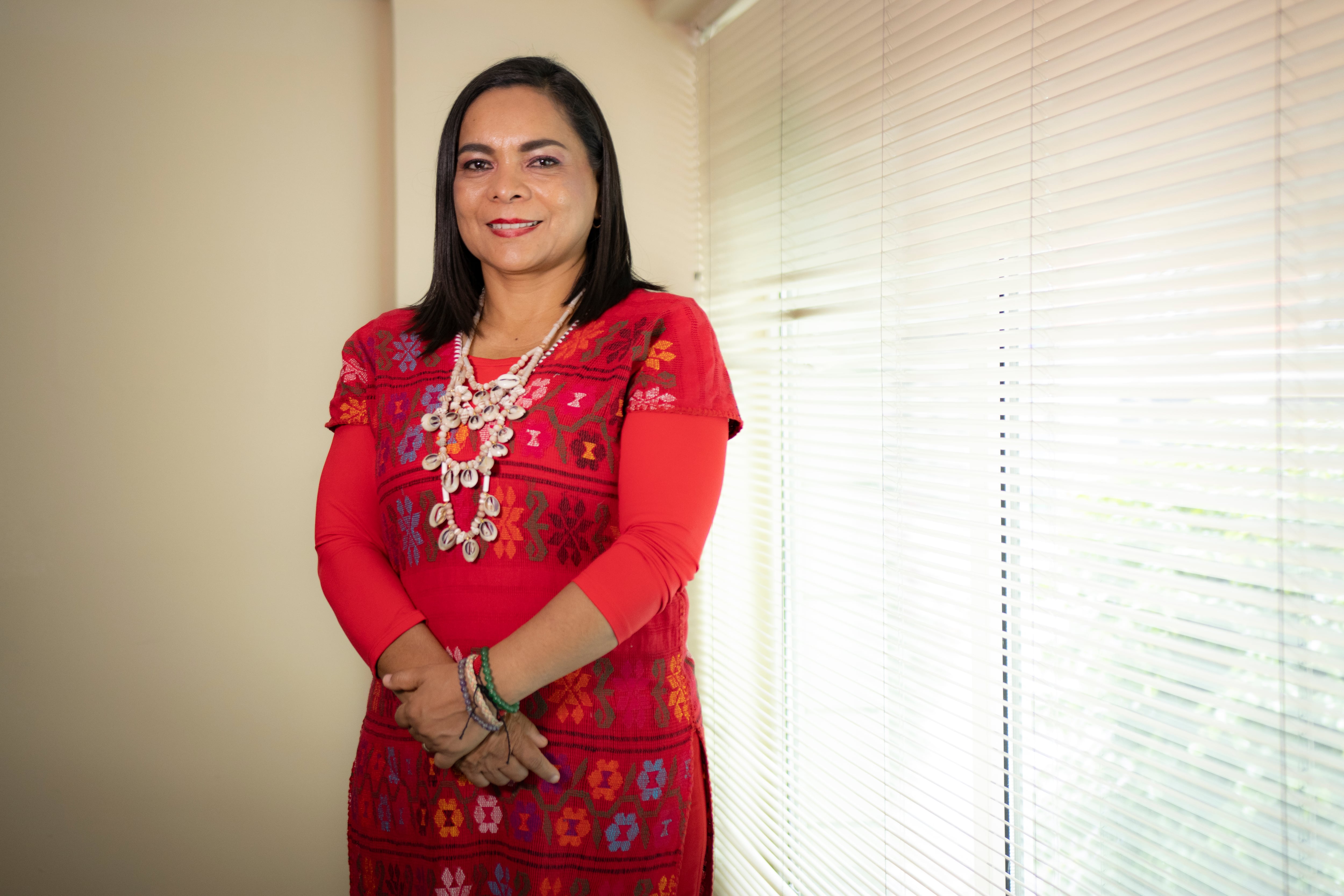 Beatriz Mojica en Ciudad de México, el 22 de septiembre.