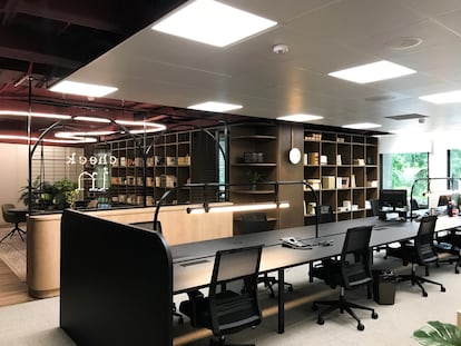 Interior del Centro de Excelencia de Radisson en Madrid.