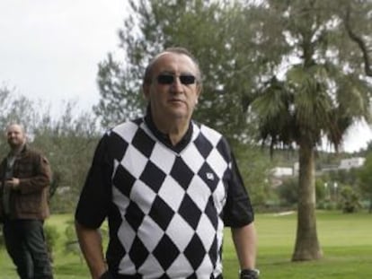 Carlos Fabra, en un torneo de golf.