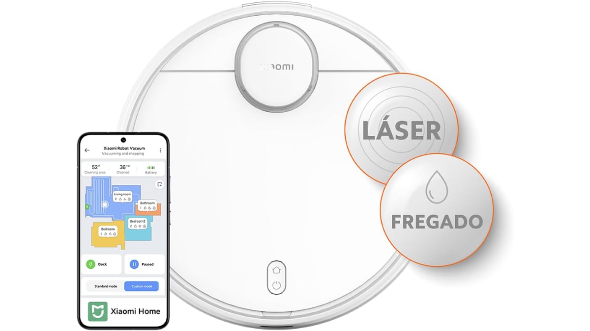 Robot de limpieza Vacuum S12 de Xiaomi.