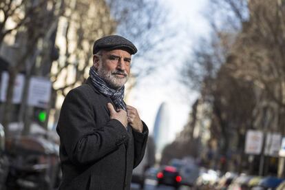 El escritor vasco Fernando Aramburu, en Barcelona, el pasado febrero.