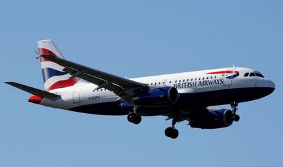 Un avión de British Airways (IAG).