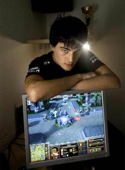 Pedro Moreno, subcampeón mundial de <i>Warcraft III. </i>