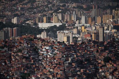 Vista panorámica del barrio de la Cota 905. 