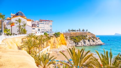 Caleta de Mal Pas, en la localidad alicantina de Benidorm.