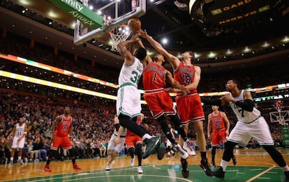 Pau Gasol en un moment de partit d'aquest divendres.