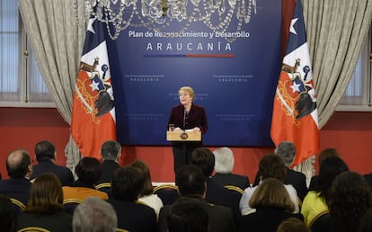 La presidenta chilena, Michelle Bachelet. 